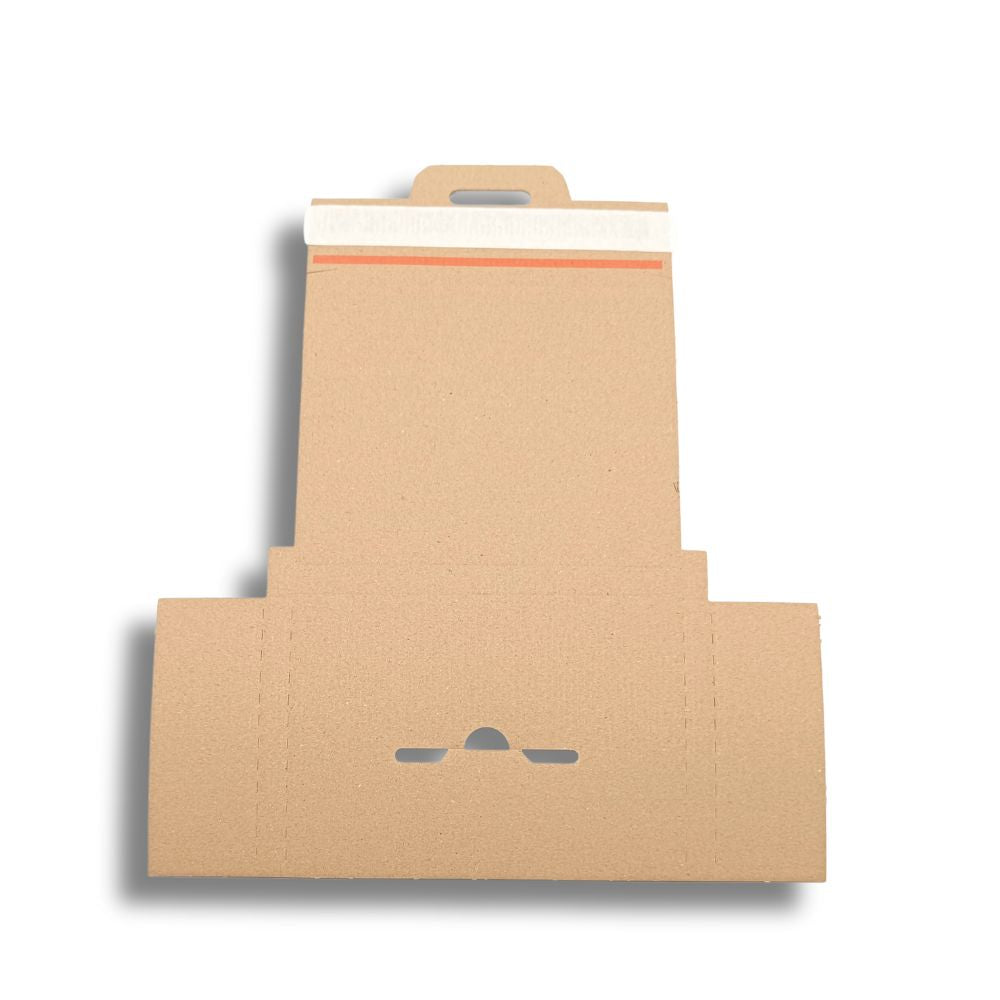 Großbriefkarton DIN A5 Magic 220x160x20mm | Mit Selbstklebeverschluss und Aufreißfaden | Fefco 0405 | GB1W-M