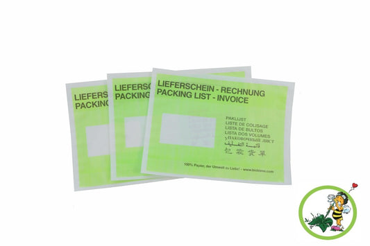 Dokumententasche Biobiene® Papier DIN C5 Grün